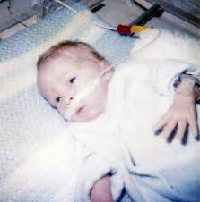 Paramedic meets man he saved as a premature baby 27 years ago