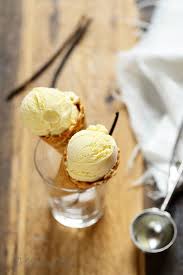 Glace A La Vanille Un Dejeuner De Soleil Recette Glace Recette De Glace Italienne Glace Vanille