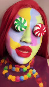 Candy Wife is ready for her night cap lmao #facepaint #bodypaint #sfxmakeup  #misadventuresofflapjack #candywife