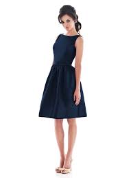 Alfred Sung Boat Neck Cocktail Dress With Pockets And Low Back Best Dress Ev Satin Bridesmaid Dresses Alfred Sung Bridesmaid Dresses Short Bridesmaid Dresses