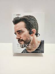 AfterShokz Trekz Air Open Ear Wireless Bone Conduction Headphones- Slate  Grey