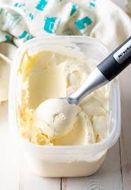 Try buttermilk ice cream instead of vanilla — it has the same richness but is balanced by a nice acidity. Homemade Vanilla Ice Cream Video A Spicy Perspective