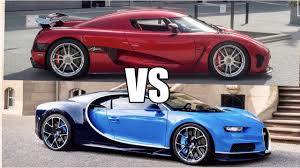 Cool 1140hp Koenigsegg Agera R Vs 1500hp Bugatti Chiron World S Fastest Car Auto