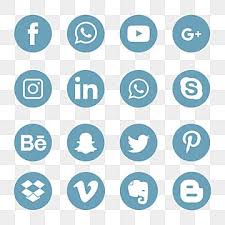 Conjunto De Icones De Midia Social Azul Simbolo Do Logotipo Icones Sociais Logo Icones Imagem Png E Vetor Para Download Gratuito En 2020 Icones Sociales Social Media Icone Icones Facebook