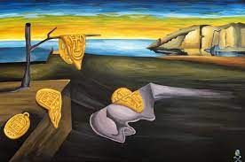High quality picasso inspired clocks designed and sold by independent artists around the world. Treasure Paintings By Jr Bissell A Pirate Rendition Salvador Dali Painting By Jr Bissell Saatchi Art