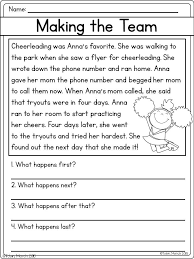 Retell A Story Rl1 2 Reading Comprehension Kindergarten Reading Comprehension Worksheets Reading Comprehension Passages