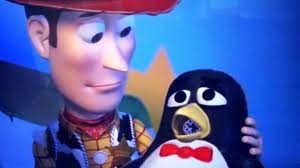 In Toy Story 2 You Can See The Damage To Wheezy S Squeaker When He Speaks R Moviedetails