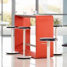 Haworth Hoop Standing Height Table Great For Group Discussion In The Office Table Haworth Interior Standing Height Table Haworth Table
