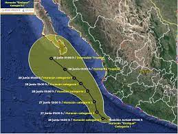 Enrique ya es huracán categoría 1 y causa lluvias en méxico. Y96fdzvnksndvm