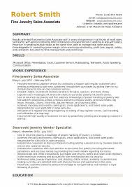 (hiring manager) (company) (physical address) (postal address) (city, state, zip code). Fine Jewelry Sales Associate Resume Samples Qwikresume