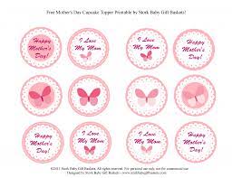 Free Printable Cupcake Topper Template For Baby Shower Download Free Printable Gallery