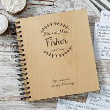 Personalized Recipe Book Mr Mrs 20151 Recipe Book Engraved Recipe Box Personalized Recipe Box