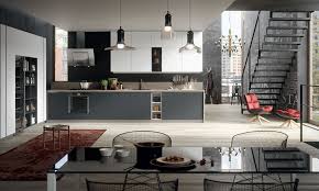 Cuisine moderne gris anthracite et bois. Cuisine Design Gris Anthracite Bois Et Blanc En L