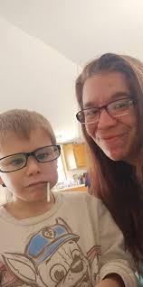 Cross Eyed Guy with Glasses