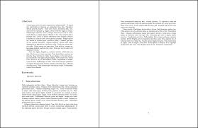 Examples of abstract keyword example 1: Write Text With Some Fixed Amount Of Space From The Margin Tex Latex Stack Exchange