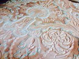 Machine Embroidered Cordoba Leather By Maison Fey And Linge Au Coeur Arte