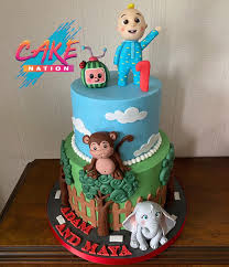 Melon cake themed cakes cupcake cakes goodies birthday parties party sweet like candy gummi candy birthday celebrations. Cake Nation Cocomelon Birthday Cake I Have Tutorials Facebook