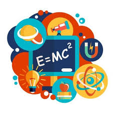 Physics Science Flat Design In 2020 Physics Science Illustration Science And Nature
