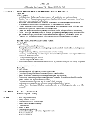 Icu Registered Nurse Resume Samples Velvet Jobs