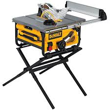 Dewalt 10 In Carbide Tipped Blade 15 Amp Portable Table Saw Lowes Com Best Table Saw Portable Table Saw Best Portable Table Saw
