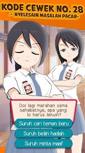 Kode keras buat cowok dari cewek adalah game di mana kamu berperan sebagai cowok yang harus dapat mengerti isi hati dan pikiran seorang cewek. Kode Keras Cowok Dari Cewek Fur Android Apk Herunterladen