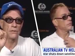 Jean Claude Van Damme Storms Out Of TV Interview!