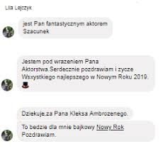 Strona klubu kadry polskich aktorów Piotr Fronczewski Pan Kleks Home Facebook