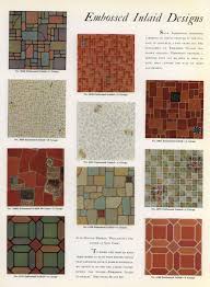 Armstrong Flooring Home Decorator 1931 Linoleum Patterns Craftsman Style Interiors Vintage Floor Craftsman Interior
