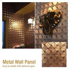 Maybe you would like to learn more about one of these? 3d Wall Panel Metal Geometric Pattern Mural 3d Wallpaper Luxury Walls Paper For Living Room Bedroom Bathroom Kitchen Walls Decor Wall Stickers Aliexpress