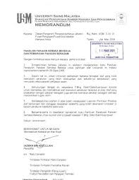 Berdasarkan sistem informasi penelusuran perkara (sipp) pn jakarta pusat, jumat (12/3/2021), fajar benua indopack dalam petitum perusahaan tersebut juga ingin agar majelis hakim menghukum erick thohir, kementerian bumn, dan barata indonesia untuk membayar biaya perkara atas kasus tersebut. Memorandum Jabatan Pendaftar Universiti Sains Malaysia