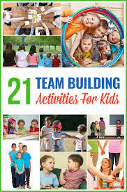 21 Fun Team Building Games And Activities For Kids Fun Team Building Games Kids Team Building Activities Building Games For Kids