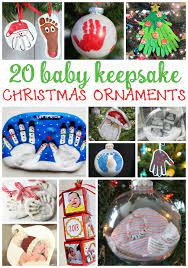 Baby Christmas Crafts 20 Homemade Keepsake Ornaments For Baby S First Christmas