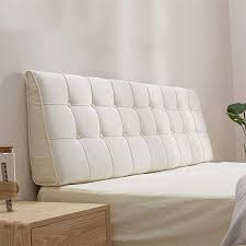 Hsmm Headboard Bed Cushion Large Triangular Cushion Headboard For Beds Sofa Back Cushion Reading Cushion For So In 2020 Kopfteile Fur Betten Ideen Kopfteil Bett Kissen