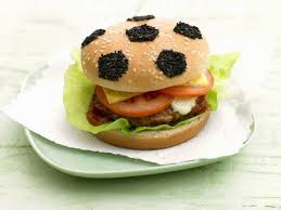 Fussball Hamburger Rezept Rezepte Lebensmittel Essen Snacks