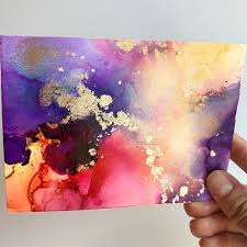 Mandy Marie On Instagram I M Feeling So Inspired Lately That I Happily Enter My Art Space Daily To Create At L Alcohol Ink Crafts Alcohol Ink Art Alcohol Ink