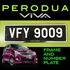 Gambar plate number kereta viva. 1 Pc Perodua Viva Rangka Plat Dan Nombor Plat Jpj Standard Size Perodua Viva Frame And Number Plate Shopee Malaysia