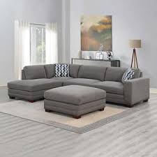 Posted on september 11, 2020. Miles Fabric Sectional With Ottoman Costco