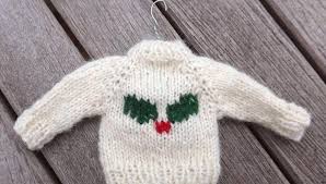 Each square represents one stitch. 11 Festive Free Knitted Christmas Ornaments