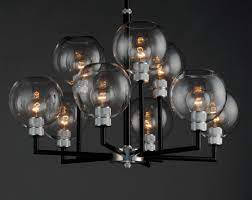 Vessel 9 Light Chandelier