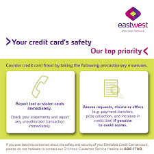 Eastwest credit card activation request: Facebook