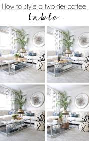 How To Style A Two Tier Coffee Table Cuckoo4design Funky Home Decor Coffee Table Coffee Table Decor Tray