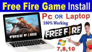 Free fire is the ultimate survival shooter game available on mobile. How To Download And Install Free Fire Game In Pc Or Laptop Laptop Me Free Fire Kaise Install Kare Youtube
