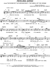 Birds flying high you know how i feel chords. Michael Buble Feeling Good Sheet Music Leadsheet In E Minor Transposable Download Print Sku Mn0113790