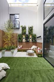 The Block 2019 Oslo Courtyard Reveals Courtyard Gardens Design Back Garden Design Small Backyard Gardens