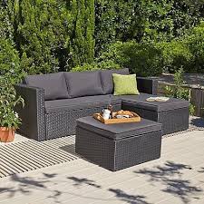 Mvpower rattan garden furniture set, 5 set patio sofa set wicker weave outdoor furniture set, with glass table, 8cm cushion and pillows for garden terrace balcony 3.8 out of 5 stars 54 £599.99 £ 599. Aerobic Step Asda Promotions