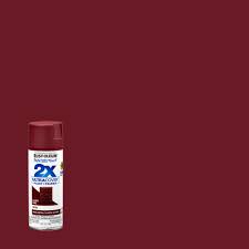 Rust Oleum Painter S Touch 2x 12 Oz Satin Claret Wine General Purpose Spray Paint 334062 The Home Depot