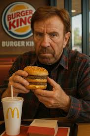 Chuck Norris ordered a Big Mac at Burger King's and got it...