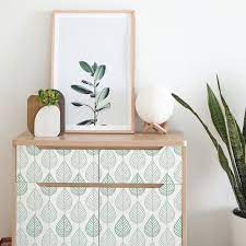 Lo stile vintage è particolarmente apprezzato da qualche anno a questa parte. Carta Adesiva Foglie Piu Colori Disponibili Decochic