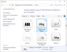 How To Change Font In Windows 10 Desktop Or Laptop Windows 10 Computer Font Fonts
