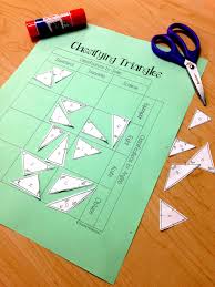 If you add up every angle, there are one hundred. Triangles Card Sort High School And Students Vtwctr